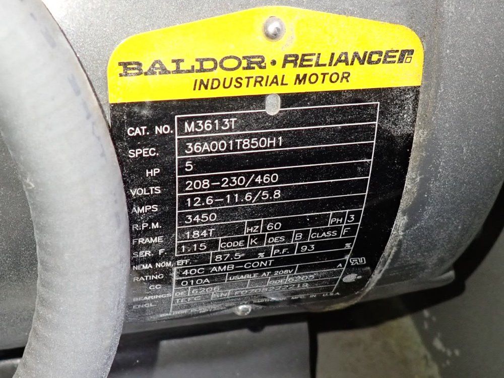 Cincinnati Fan 5 Hp Blower - Pb-14a