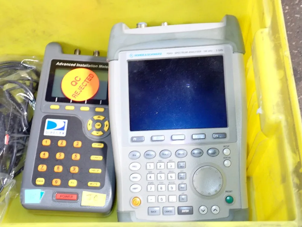 Roh De And Schwarz Analyzers - Fsh3