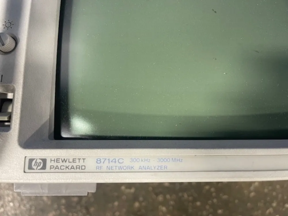 Hewlett Packard Rf Network Analyzer - 8714c