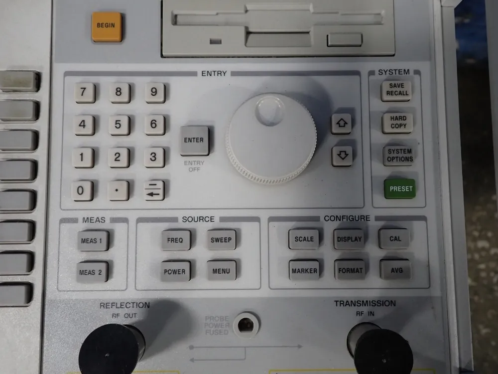 Hewlett Packard Rf Network Analyzer - 8714c