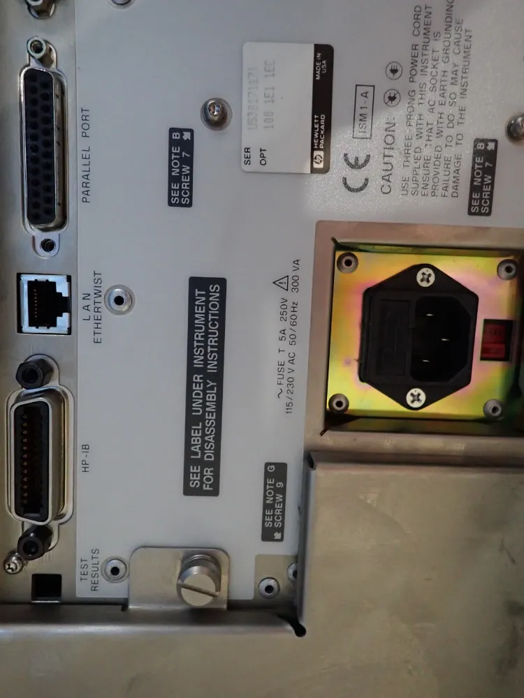 Hewlett Packard Rf Network Analyzer - 8714c