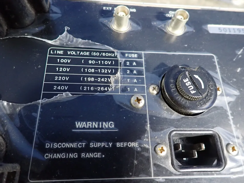 Hitachi Denshi Ltd. Oscilloscope - V-355