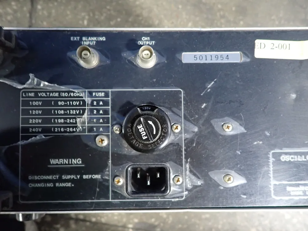 Hitachi Denshi Ltd. Oscilloscope - V-355