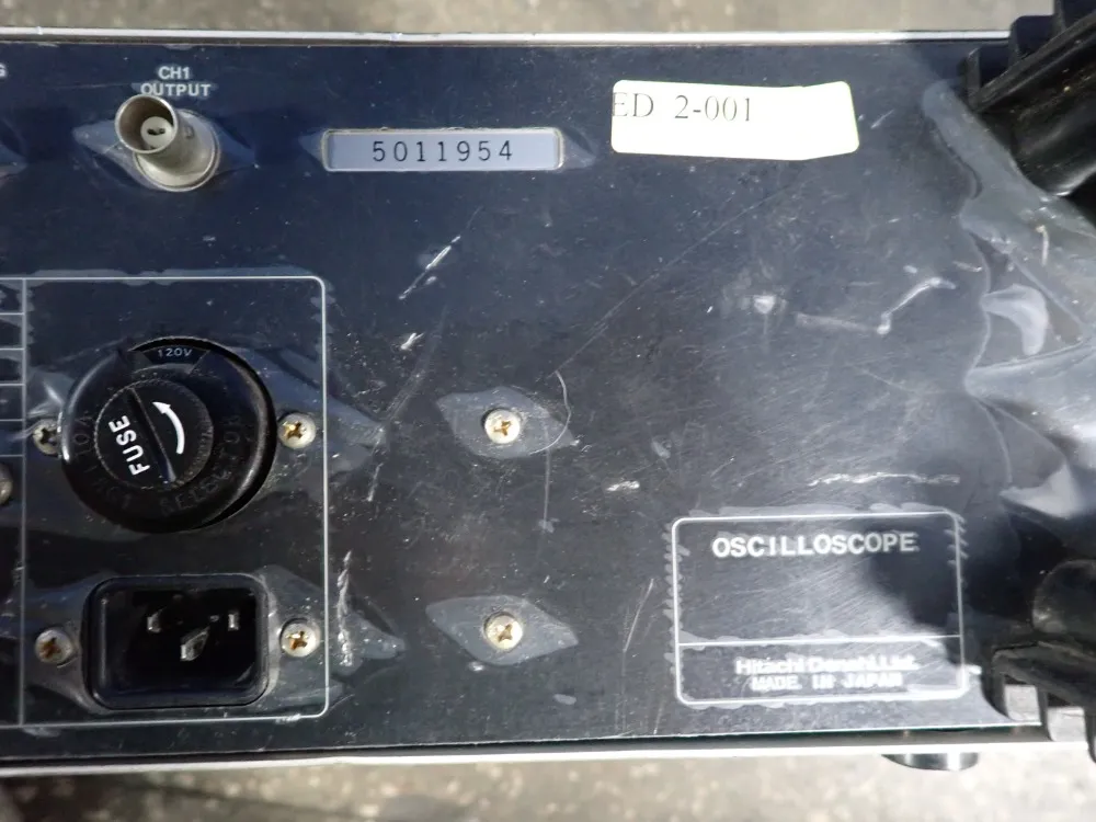 Hitachi Denshi Ltd. Oscilloscope - V-355