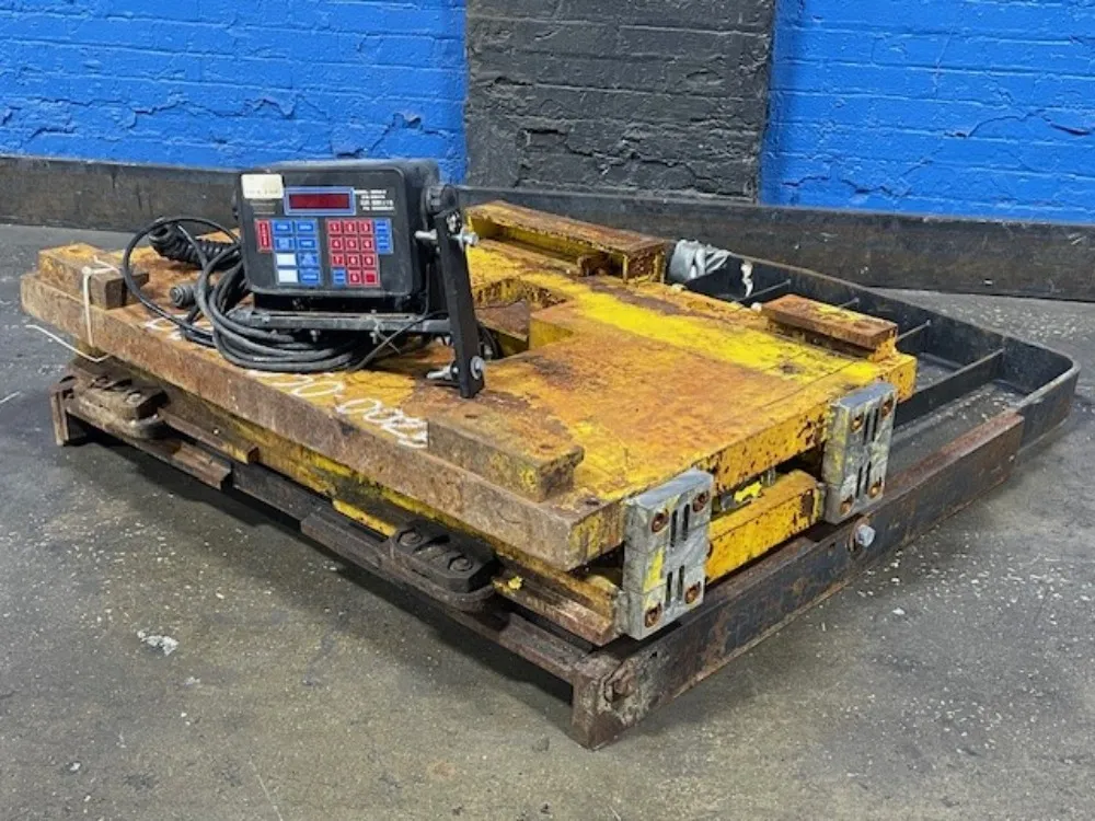 Cascade 6000 Lbs Forklift Sideshift Mast W/scale & Dro - 60d-ss-91b