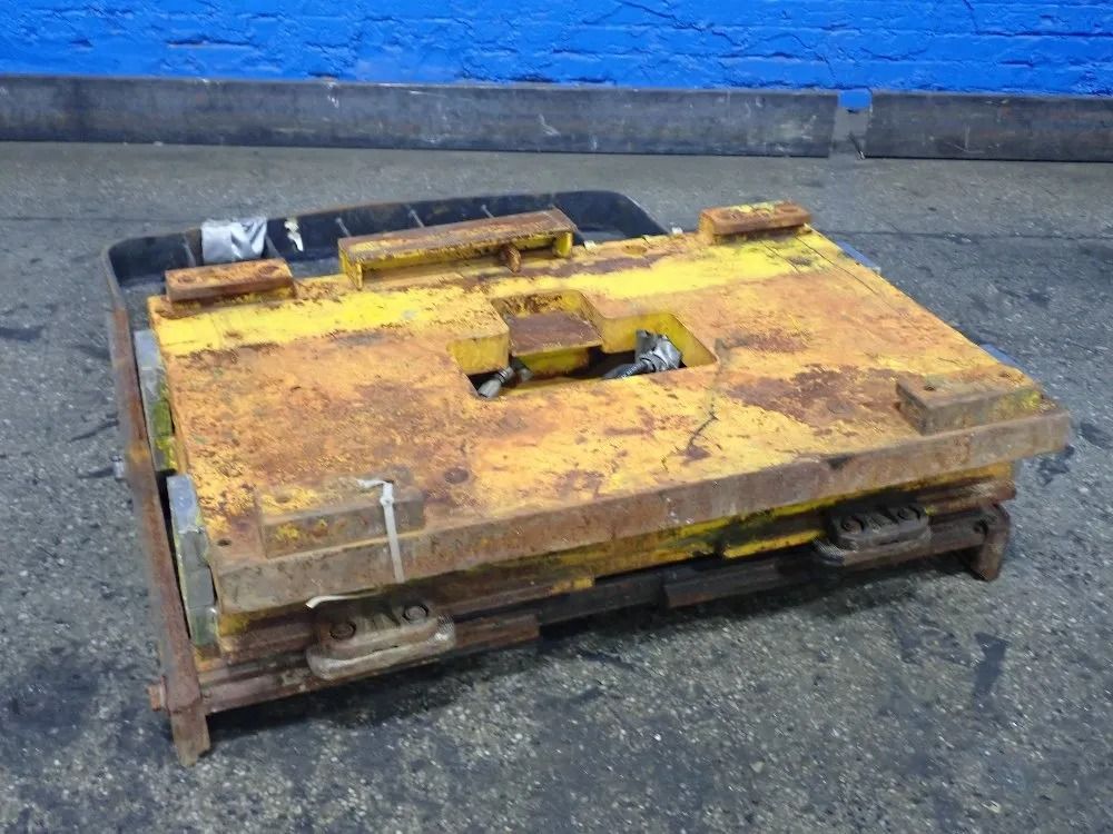 Cascade 6000 Lbs Forklift Sideshift Mast W/scale & Dro - 60d-ss-91b