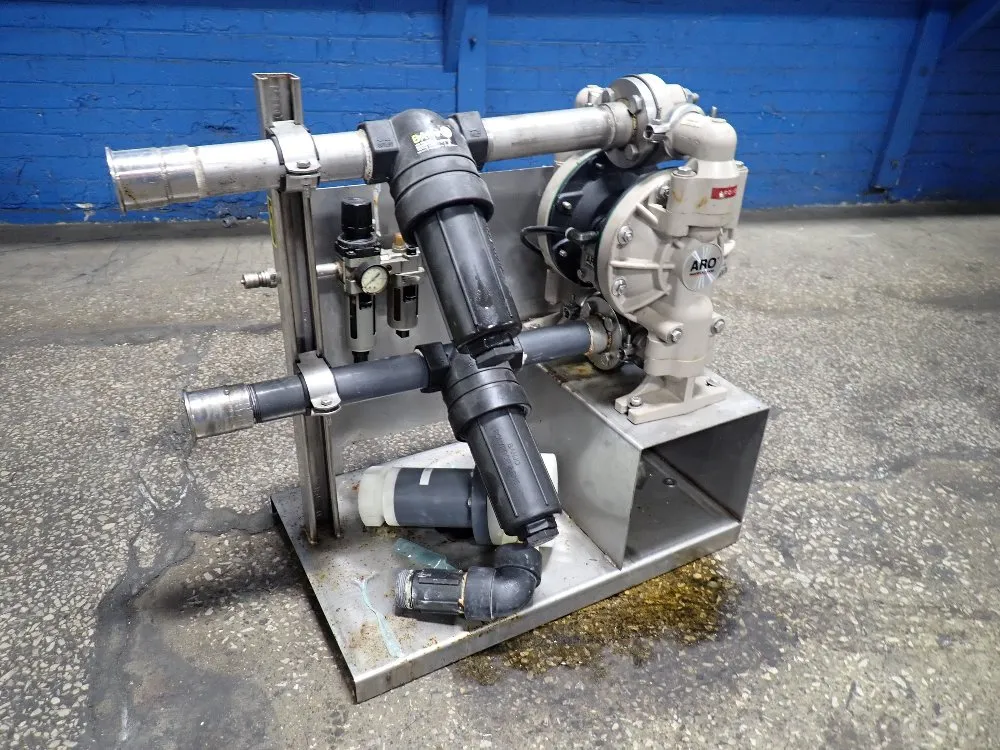 Ingersoll-rand 8.3 Bar Double Diaphragm Pump - 6661a3-344-c5