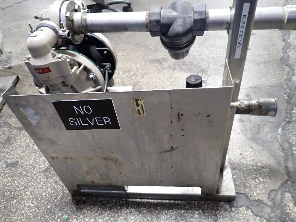 Ingersoll-rand 8.3 Bar Double Diaphragm Pump - 6661a3-344-c5