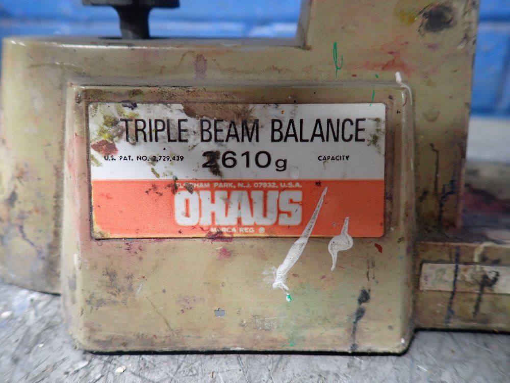 Ohaus 5 Lbs 2 Oz Triple Beam Balance