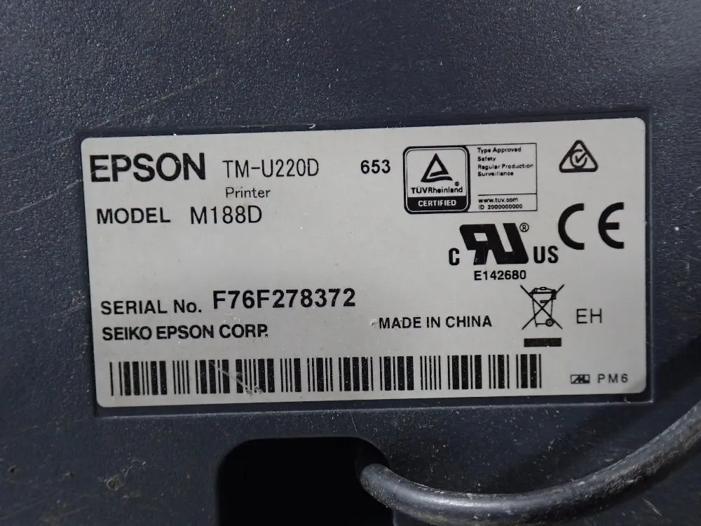 Epson Reciept Printer - M188d