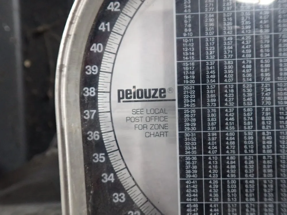 Pelouze 50 Lbs Scale - 650
