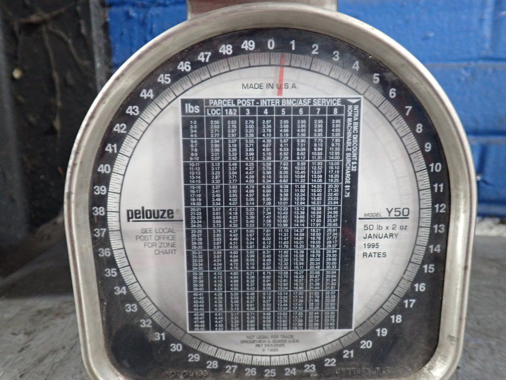 Pelouze 50 Lbs Scale - 650