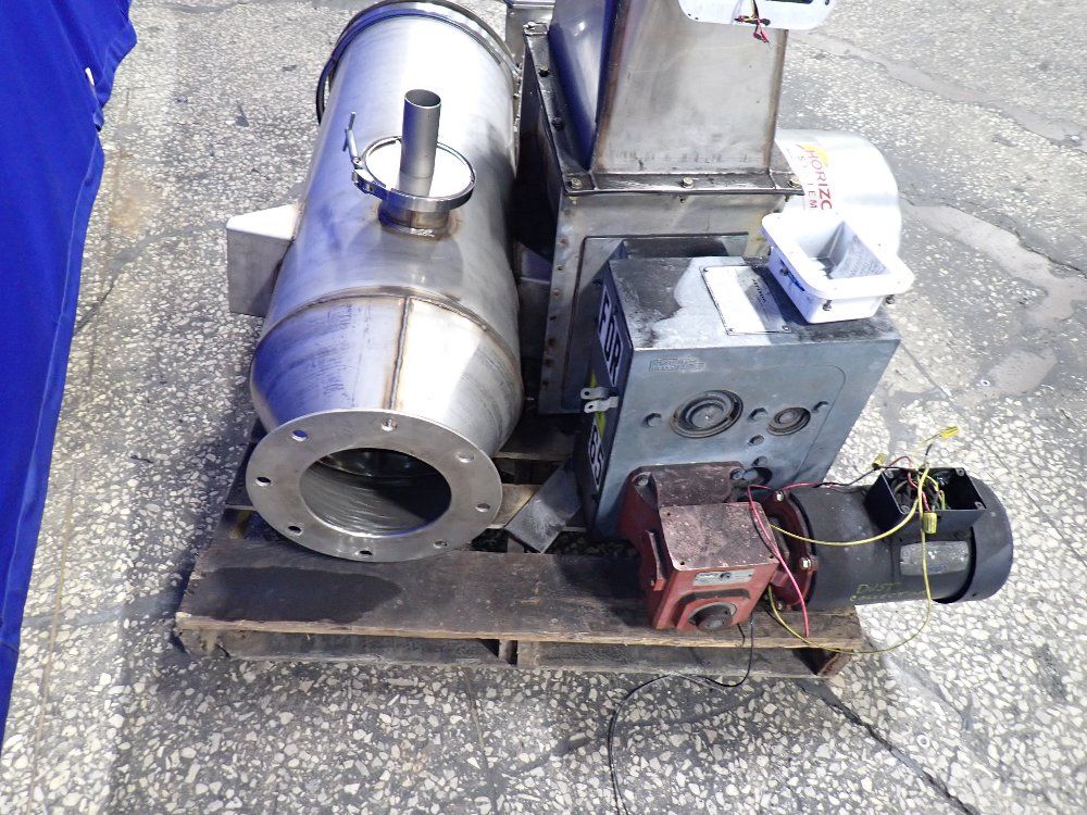 Horizon Systems 300-1000 Lbs Per Hour Horizontal Screw Press - Xvrt16pleum