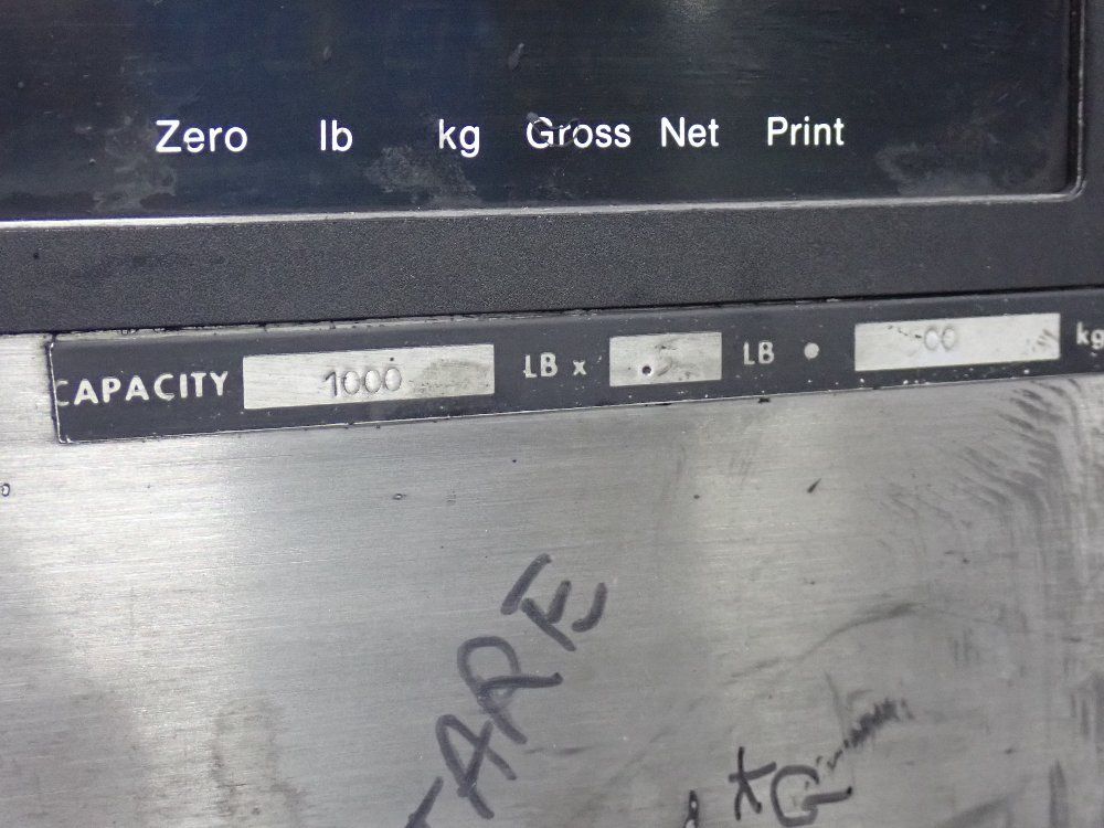 Toledo Scale 1000 Lbs Scale - 8140