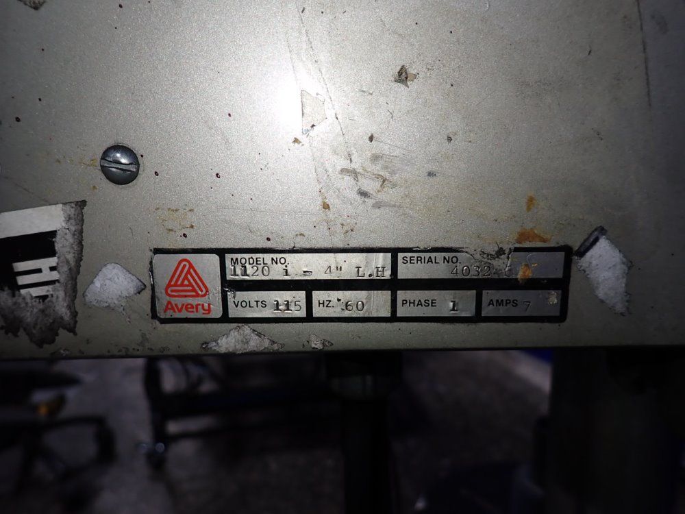 Avery Labeler - 1120i-4l.h.