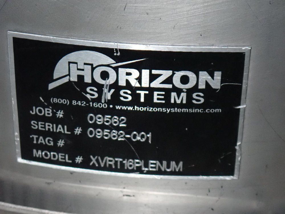 Horizon Systems Horizontal Screw Press - Xvrt16plenum