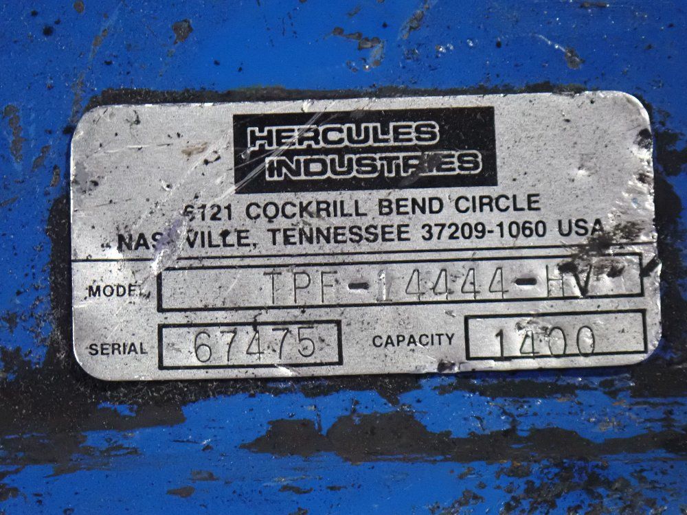 Hercules 44"x44" Tipper
