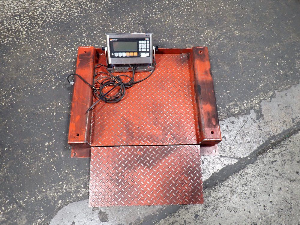 B-tek 5000lbs Scale - Bt-2424-1k-cs-ds