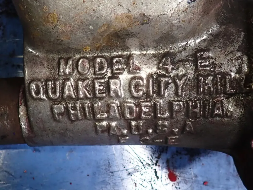 Quaker City Mill Grinding Mills - 4-e