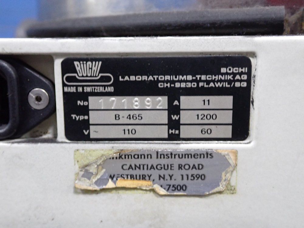 Buchi Evaporator - B465