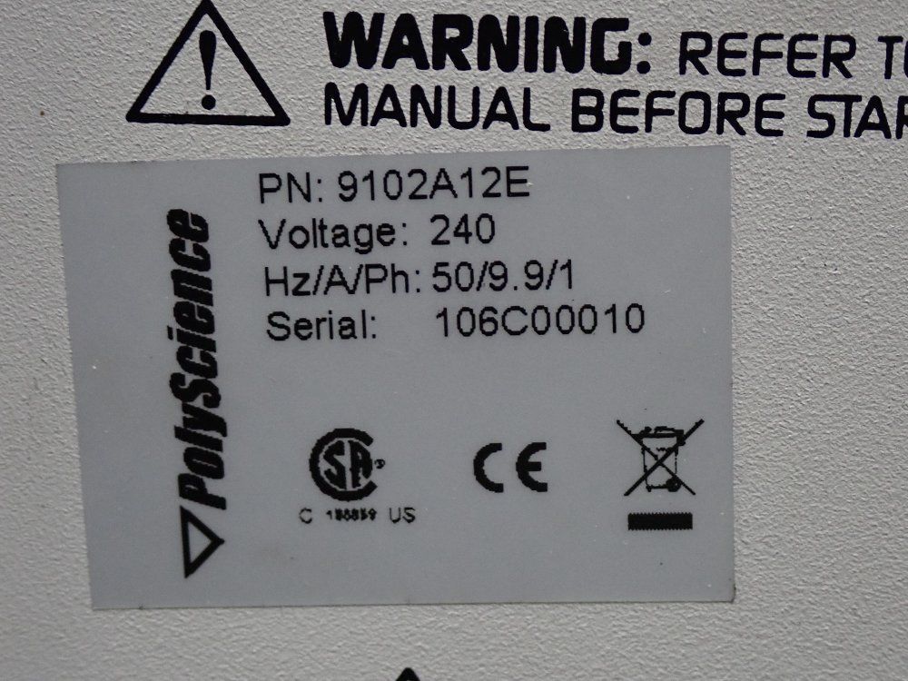Polyscience Refrigerated Circulating Bath - 9102a12e