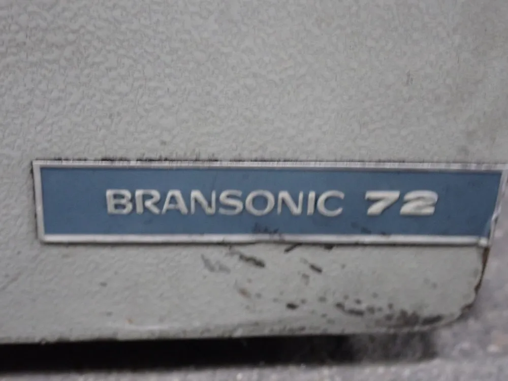 Branson Cleaning Equipment Ultrasonic Cleaner - Bransonic 72