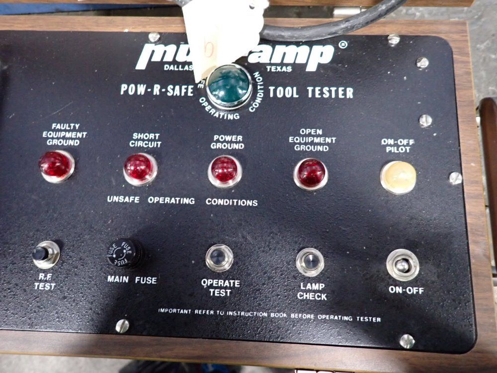 Pow-r-safe Tool Tester - B-2500