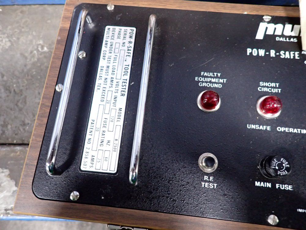 Pow-r-safe Tool Tester - B-2500