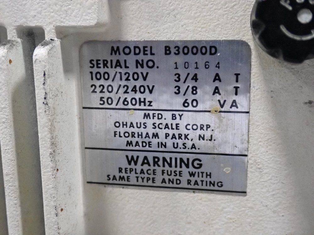 Ohaus Brainweigh Scale - B3000d