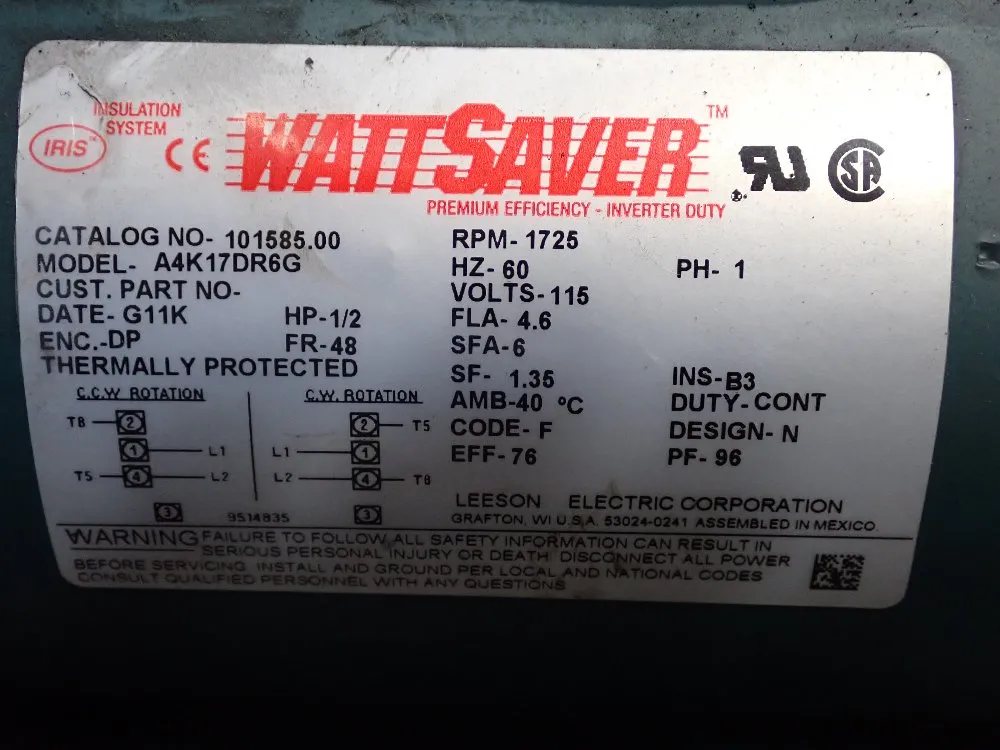 Gca/precision Scientific 1/2hp Vacuum Pump - 69076