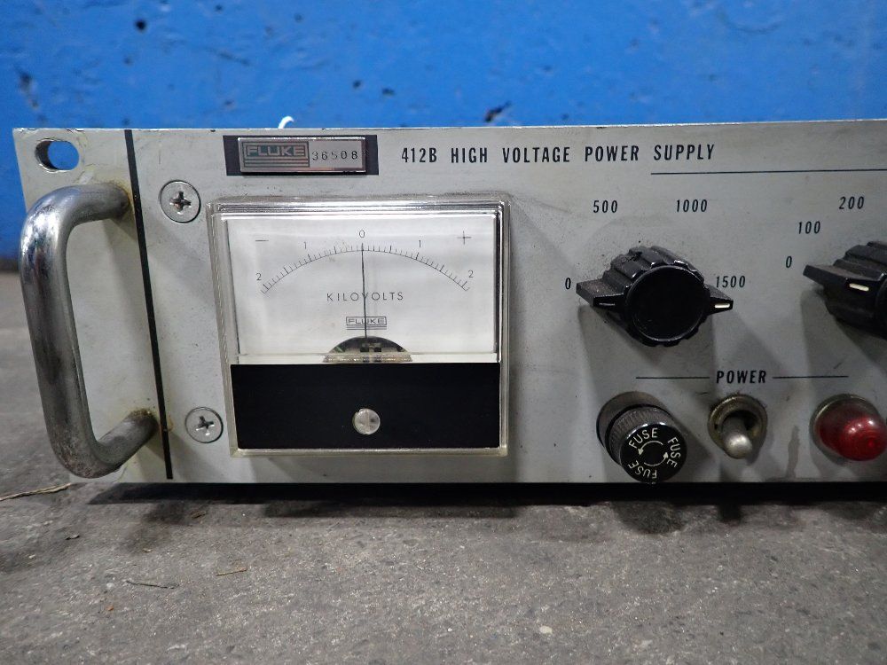 Fluke High Voltage Power Supply - 412b