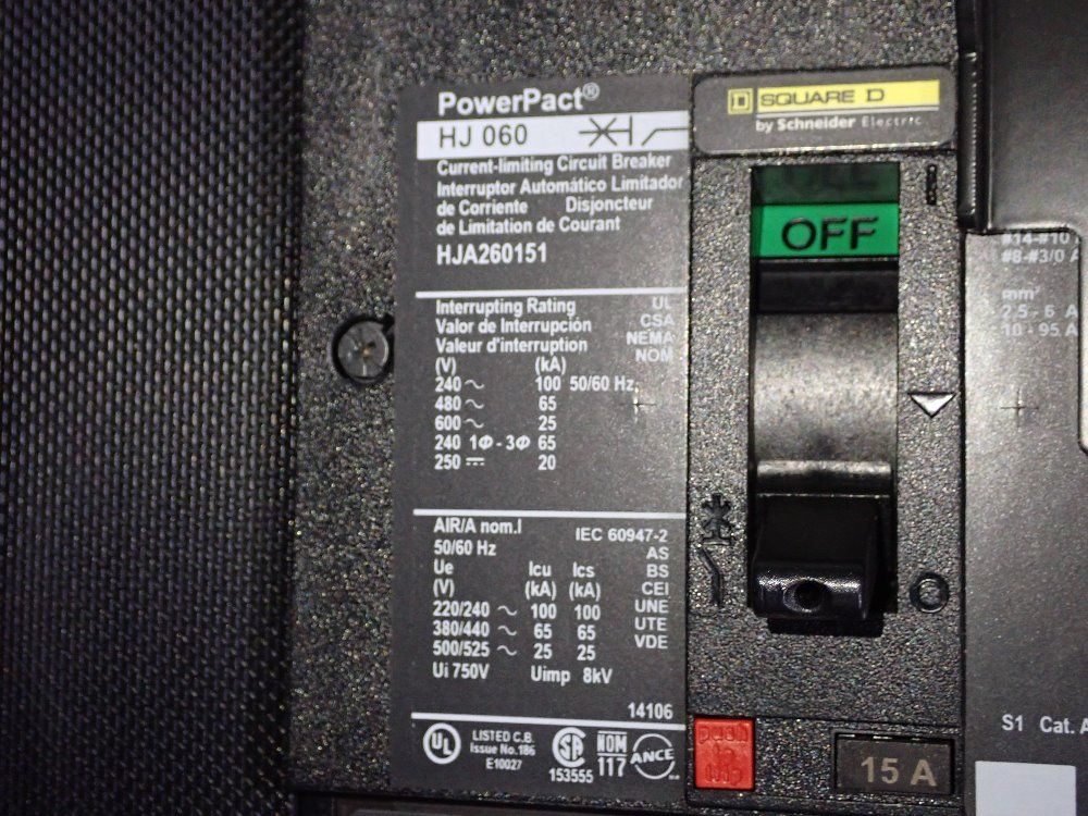 Square D / Schneider Distribution Panel