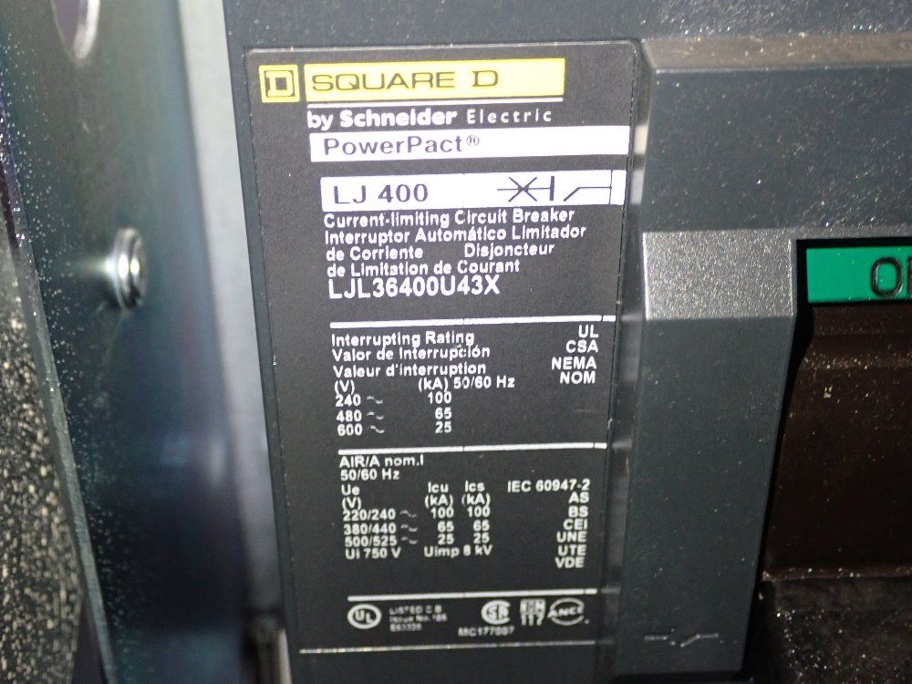Square D / Schneider Distribution Panel