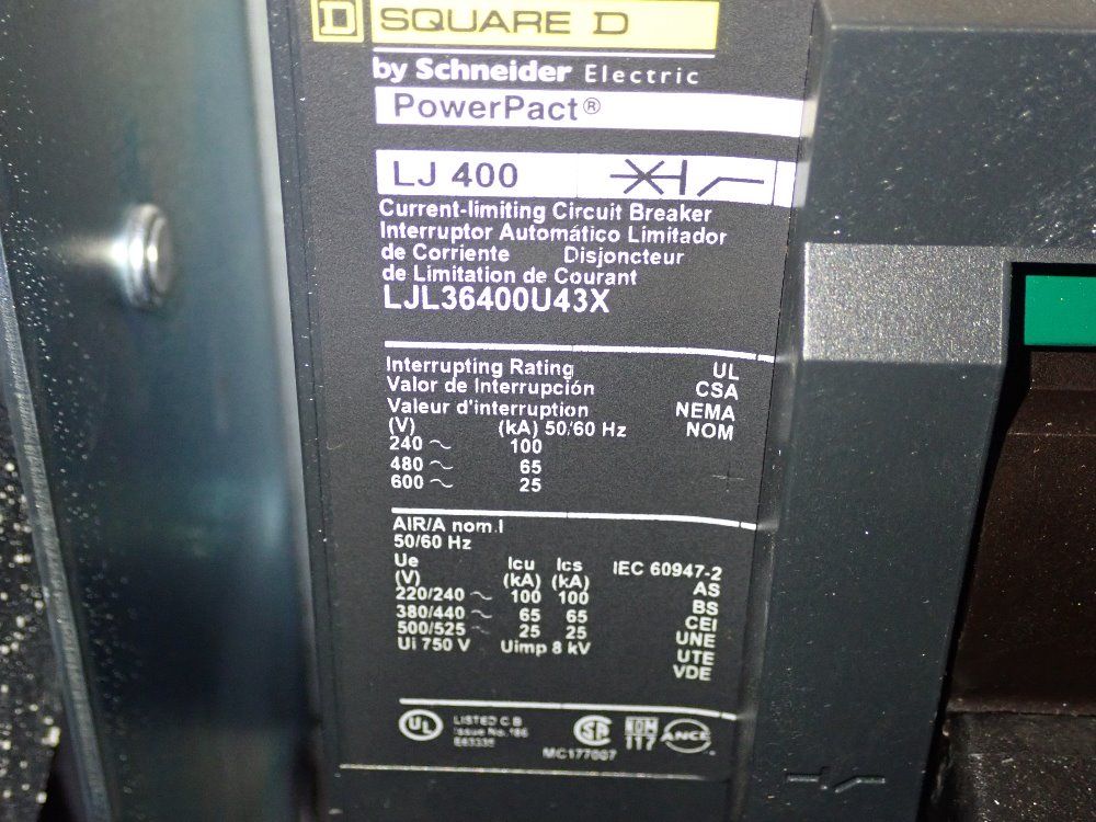 Square D / Schneider Distribution Panel