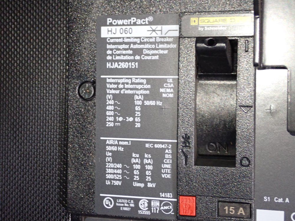 Square D / Schneider Distribution Panel