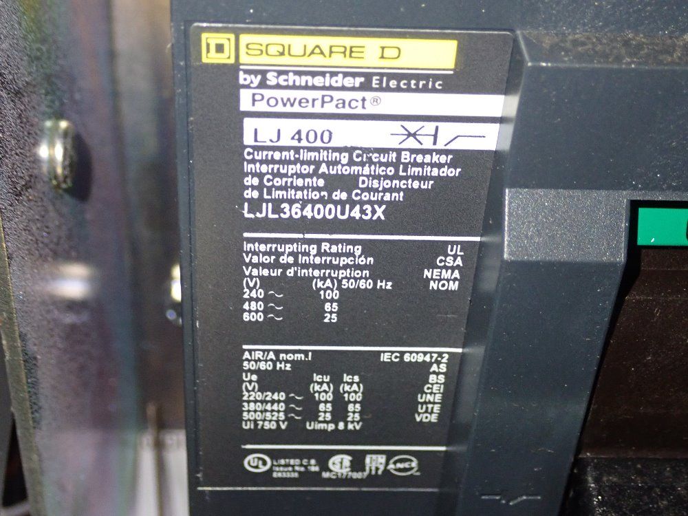 Square D / Schneider Distribution Panel