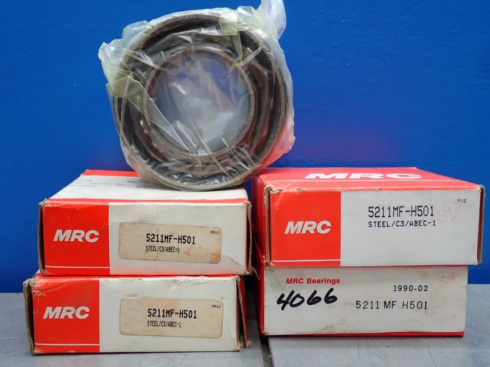 Mrc Bearings Ball Bearings, Shielded On One Side, 4pcs - 5211mfh501