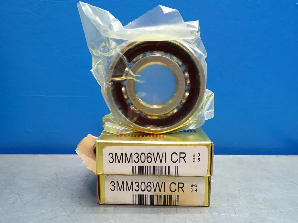 Fafnir Bearings, 100% Tested, 2pcs - 3mm306wi-cr
