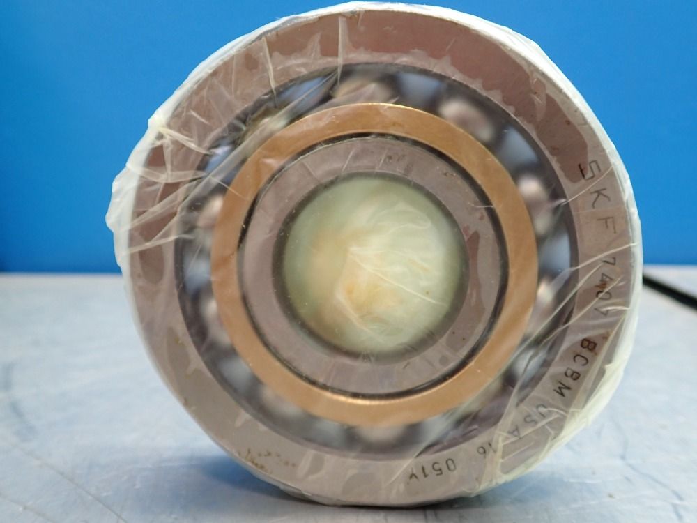 Skf Ball Bearings, Angular Contact, 3pcs - 7407-bcbm