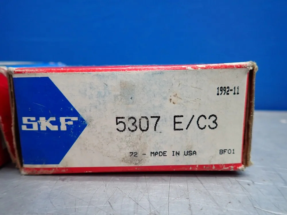Skf Ball Bearings, 35mm Id, 72mm Od, 27mm Wide, 2pcs - 5307ec3