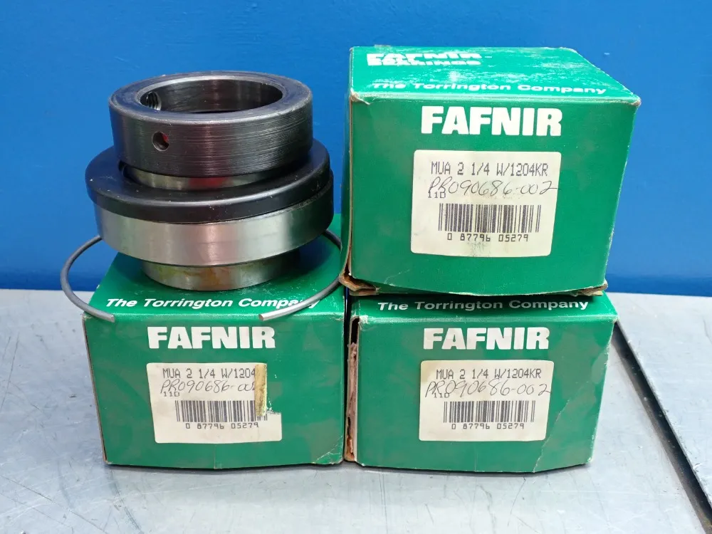 Fafnir Ball Bearings, Single Row Insert, 3pcs - Mua 2 1/4 W/1204kr