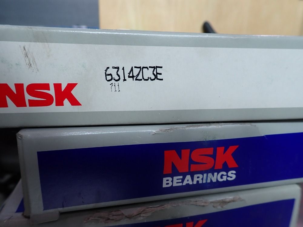 Nsk Bearings, Radial, 3pcs - 6314zc3e
