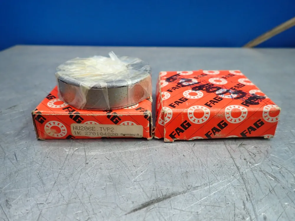 Fag Bearings, Type 2, 2pcs - Nu206-e