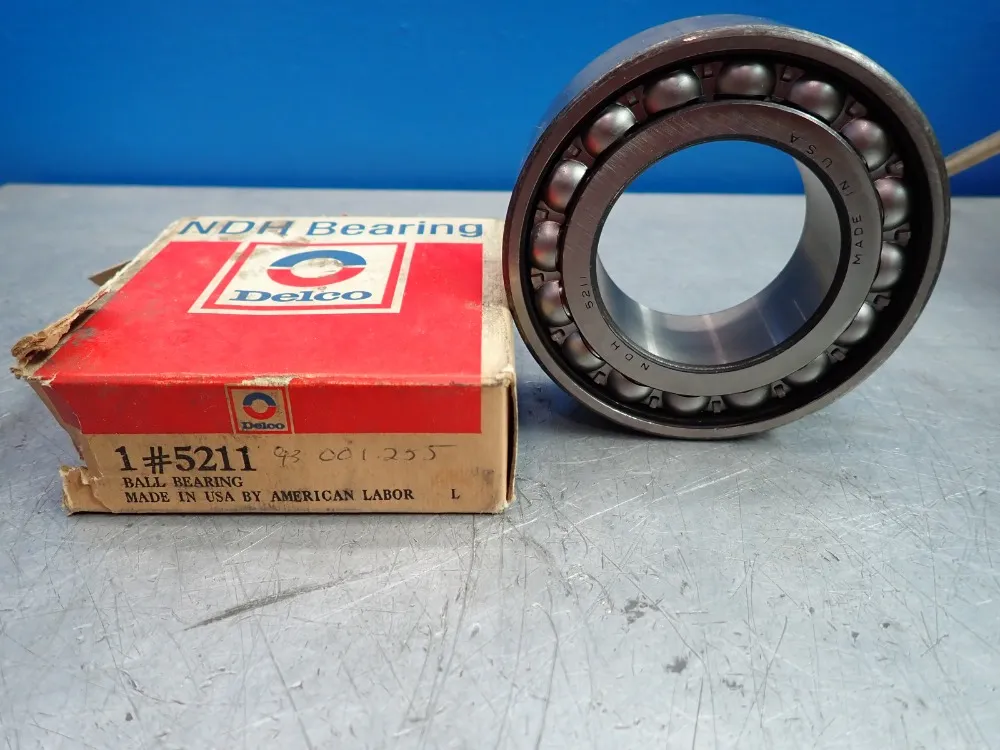 Ndh/delco Bearings, 4" Od, 2-1/4" Id, 1-1/4 Width - 5211