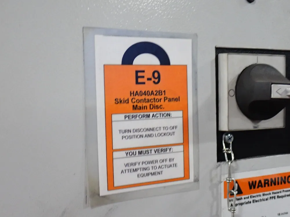 Rittal / Siemens Skid Contactor Panel - Ha040a2b1