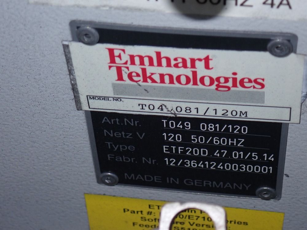 Emhart Teknologies Stud Feeder - T049081/120