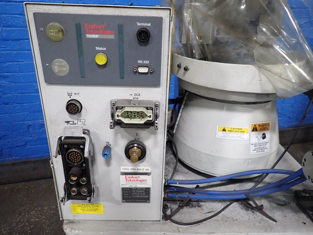 Emhart Teknologies 12" Bowl Vibratory Bowl Feeder - Z041.603/120