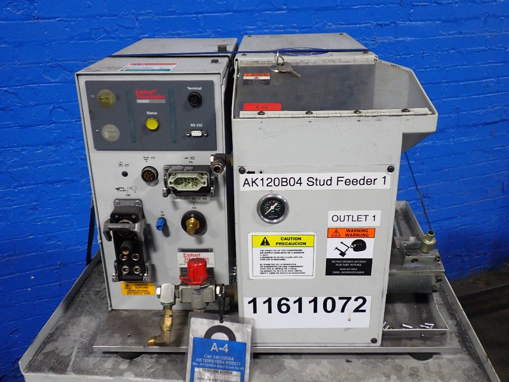 Emhart Teknologies 6"x10" Hopper Stud Feeder - T049.081/120