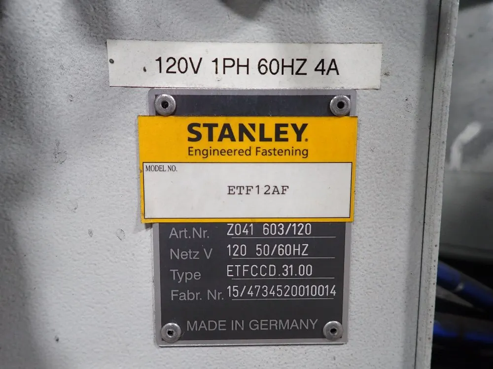 Emhart Teknologies 12" Bowl Vibratory Bowl Feeder - Z041.603/120