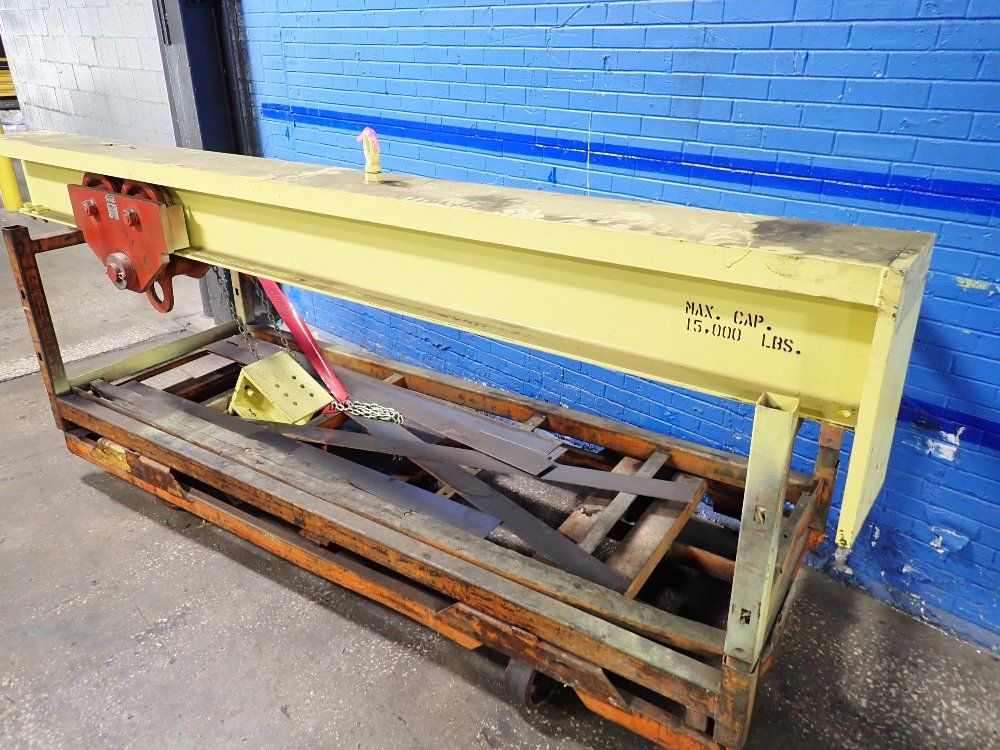 Trolley 15000lbs Rail